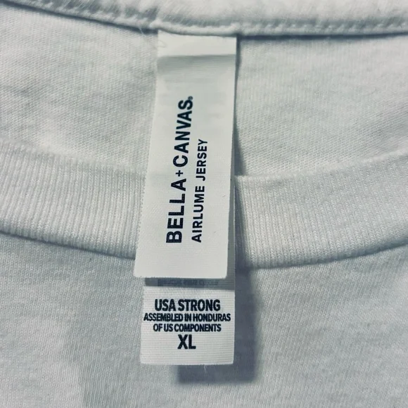 Heart Paw Print Long Sleeve Shirt Bella Canvas size XL - Picture 4 of 4